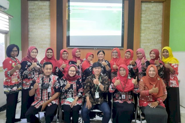 Kegiatan Sosialisasi Aplikasi E-Puskesmas di Aula Puskesmas Klaten Utara