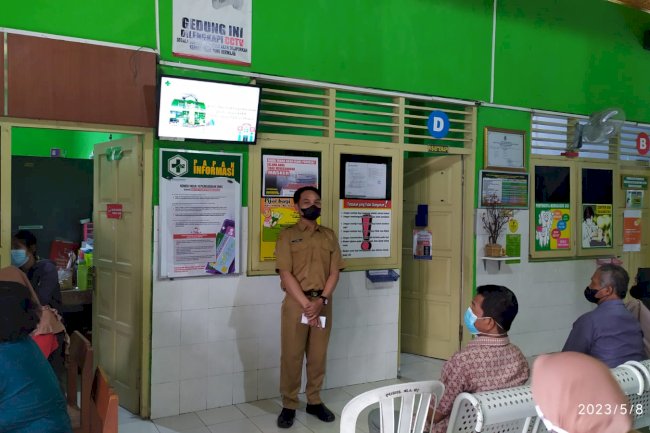 Sosialisasi Hak dan Kewajiban Pengguna Puskesmas Klaten Utara