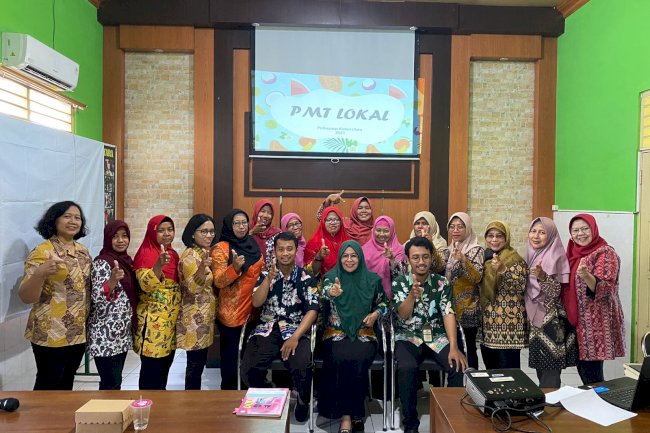 Persiapan dan Koordinasi untuk Sasaran PMT Lokal dengan Kader Kesehatan