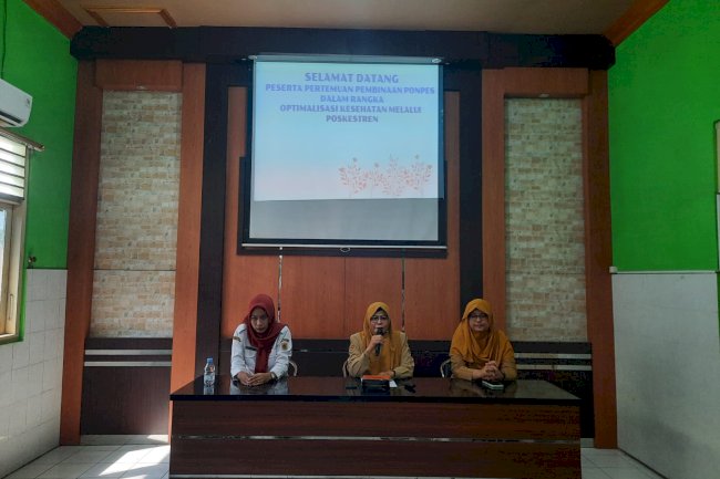 Pertemuan Pembinaan Ponpes Dalam Rangka Optimalisasi Kesehatan Melalui Poskestren