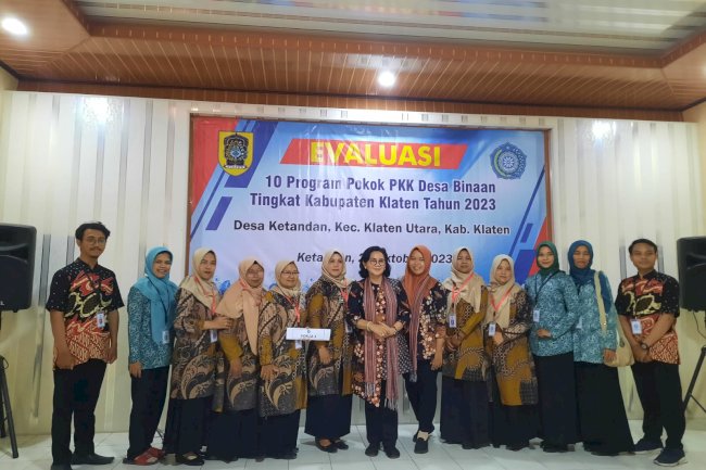 Kegiatan TP-PKK Pokja 4 di Desa Ketandan dan Karanganom bersama TP-PKK Kabupaten Klaten