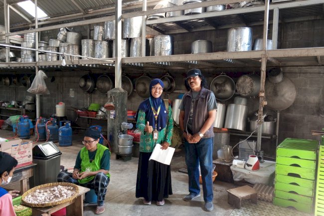 Inspeksi Kesehatan Lingkungan Catering ABC Desa Karanganom