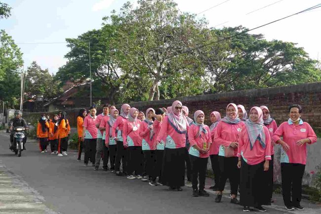 Puskesmas Klaten Utara Memperingati Bulan K3 Nasional