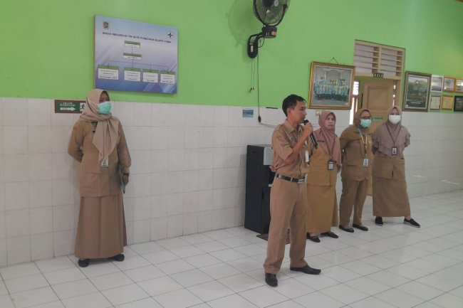 Apel Pagi Rutin Karyawan Puskesmas Klaten Utara