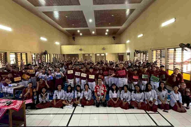 PHBS Era Digitalisasi di SMP Pangudi Luhur Klaten Utara