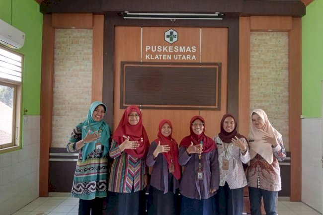 Penilaian Lomba Puskesmas Bersih oleh Dinkes Klaten