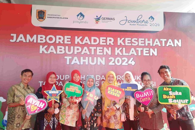 Jambore Kader Kesehatan Kabupaten Klaten Tahun 2024