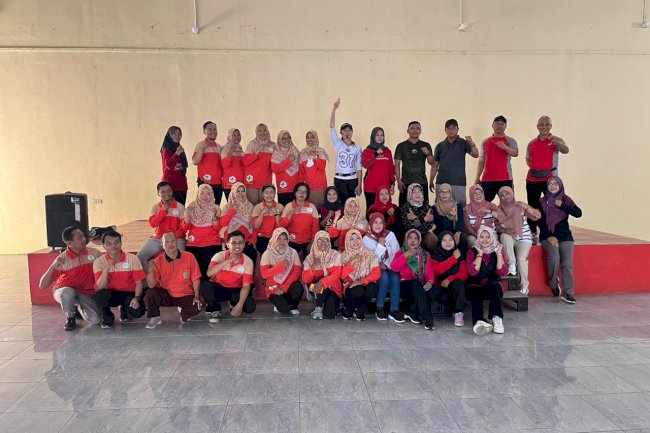 Senam Bersama Muspika Kecamatan Klaten Utara