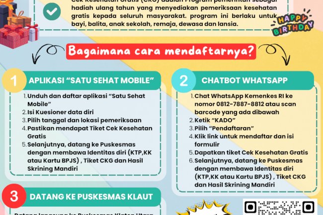 Mau hadiah ulang tahun? Gratis!!