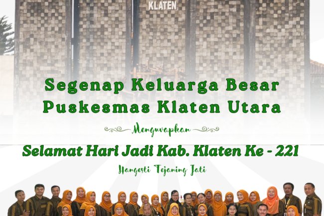 Selamat Hari Jadi Kab.Klaten Ke-221