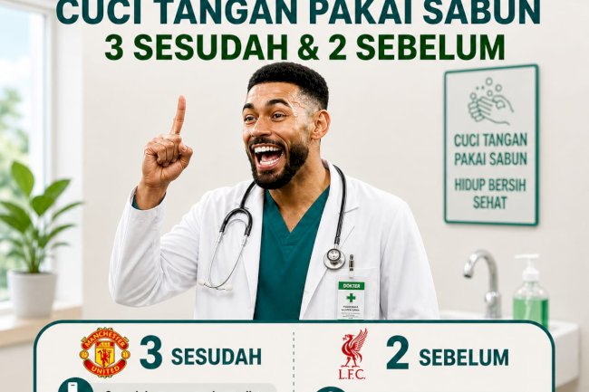 5 Waktu Penting Cuci Tangan Pakai Sabun