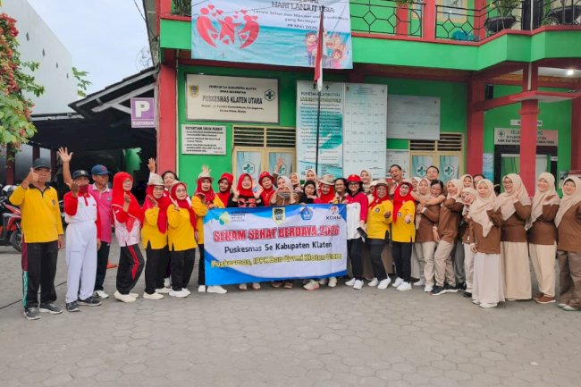 Senam Bersama IPPK dan KORMI Klaten