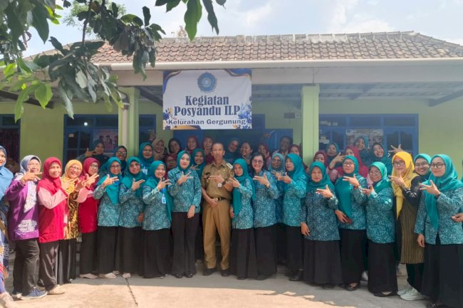 Penilaian 10 Program Pokok PKK di Kelurahan Gergunung