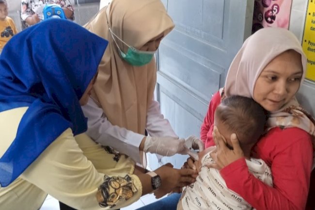 Imunisasi Kejar di Desa Sekarsuli