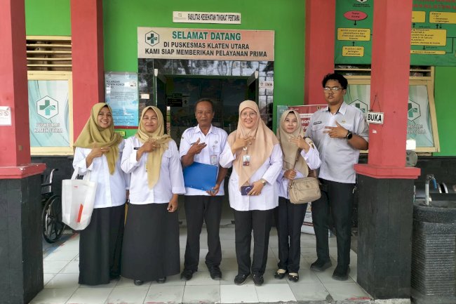 Monitoring dan Evaluasi Dinsosp3AKB di Puskesmas Klaten Utara