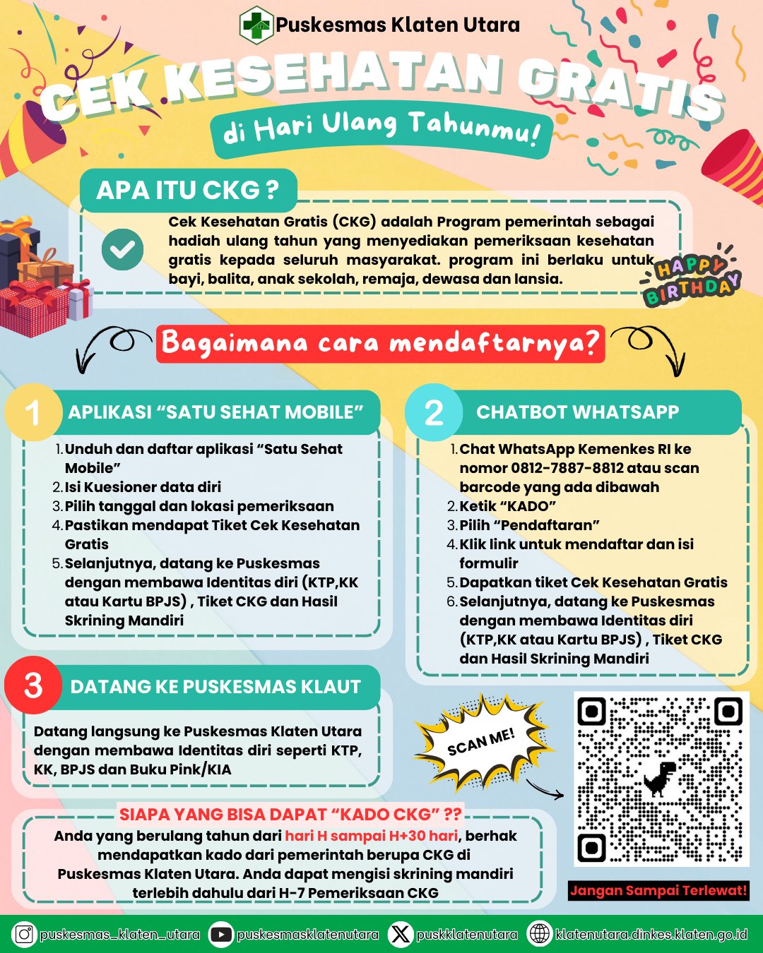 Mau hadiah ulang tahun? Gratis!!