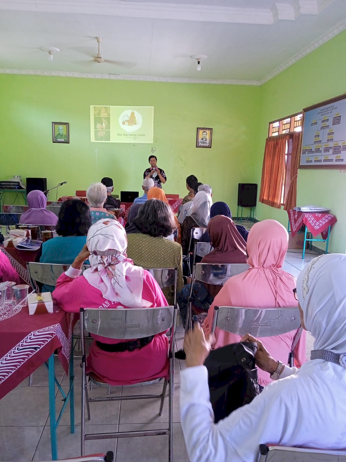 Kegiatan Posyandu Lansia di Perumda Desa Belangwetan