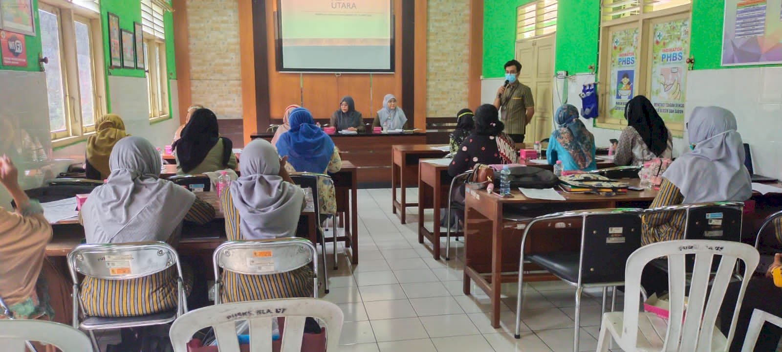 Rapat Tim UKM bersama Kepala Puskesmas Klaten Utara