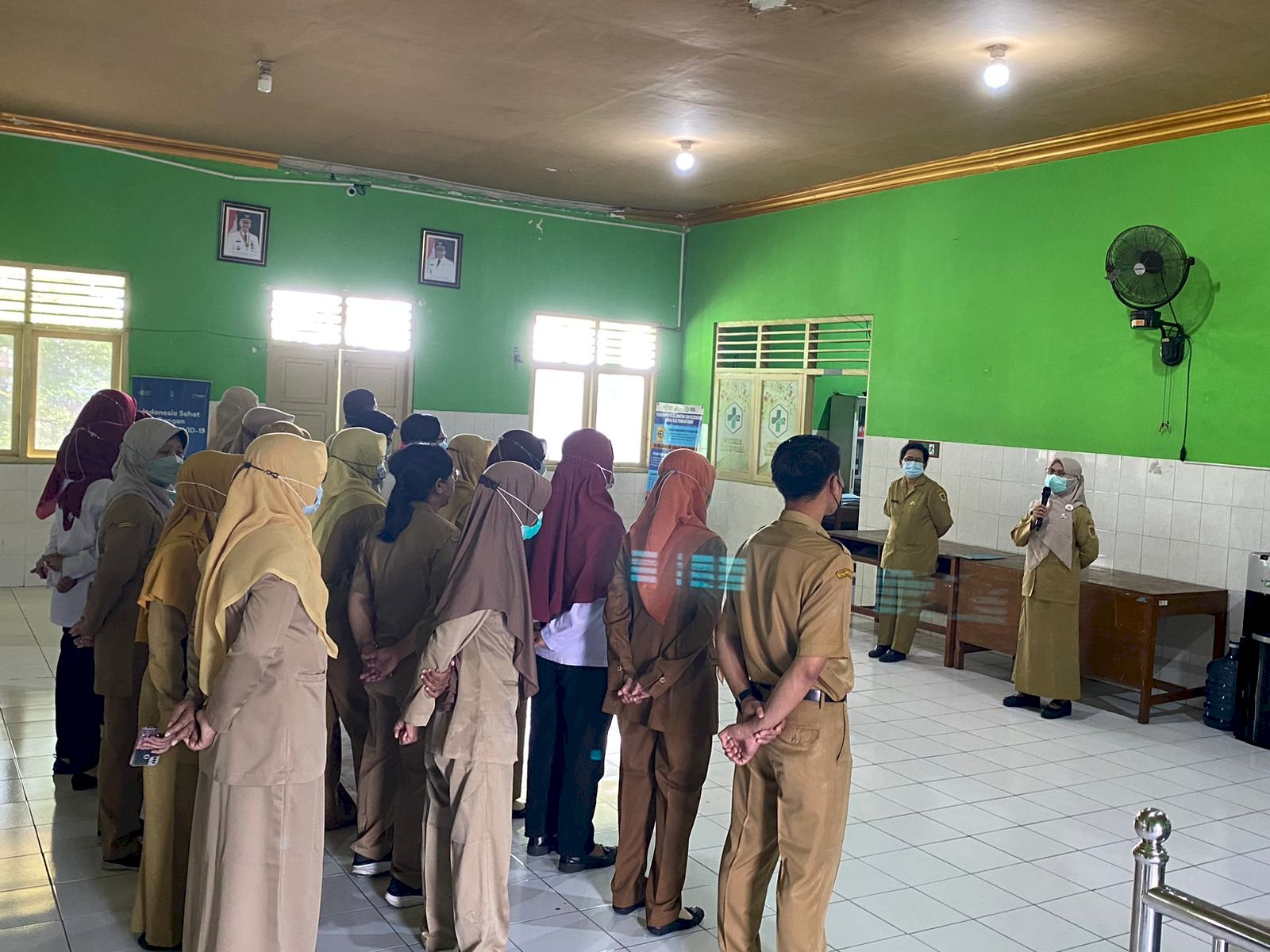 Apel Pagi Rutin Karyawan Puskesmas Klaten Utara