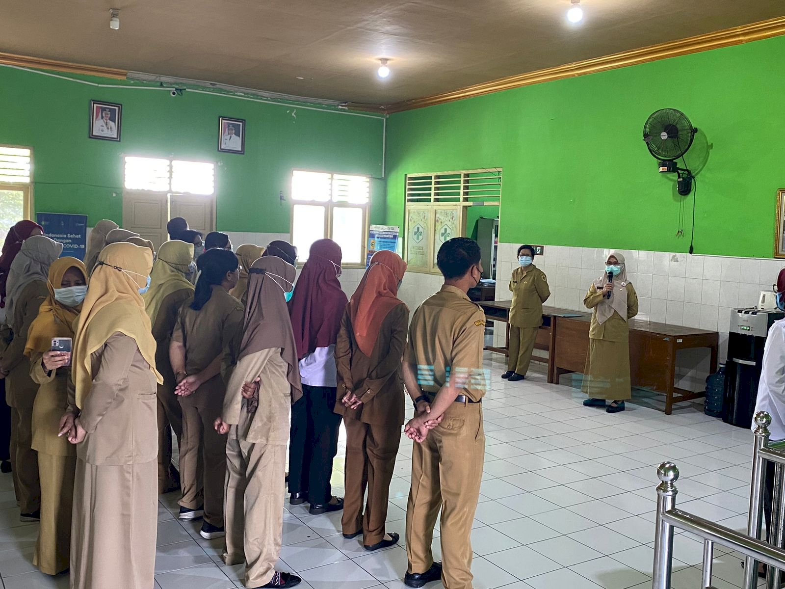 Apel Pagi Rutin Karyawan Puskesmas Klaten Utara