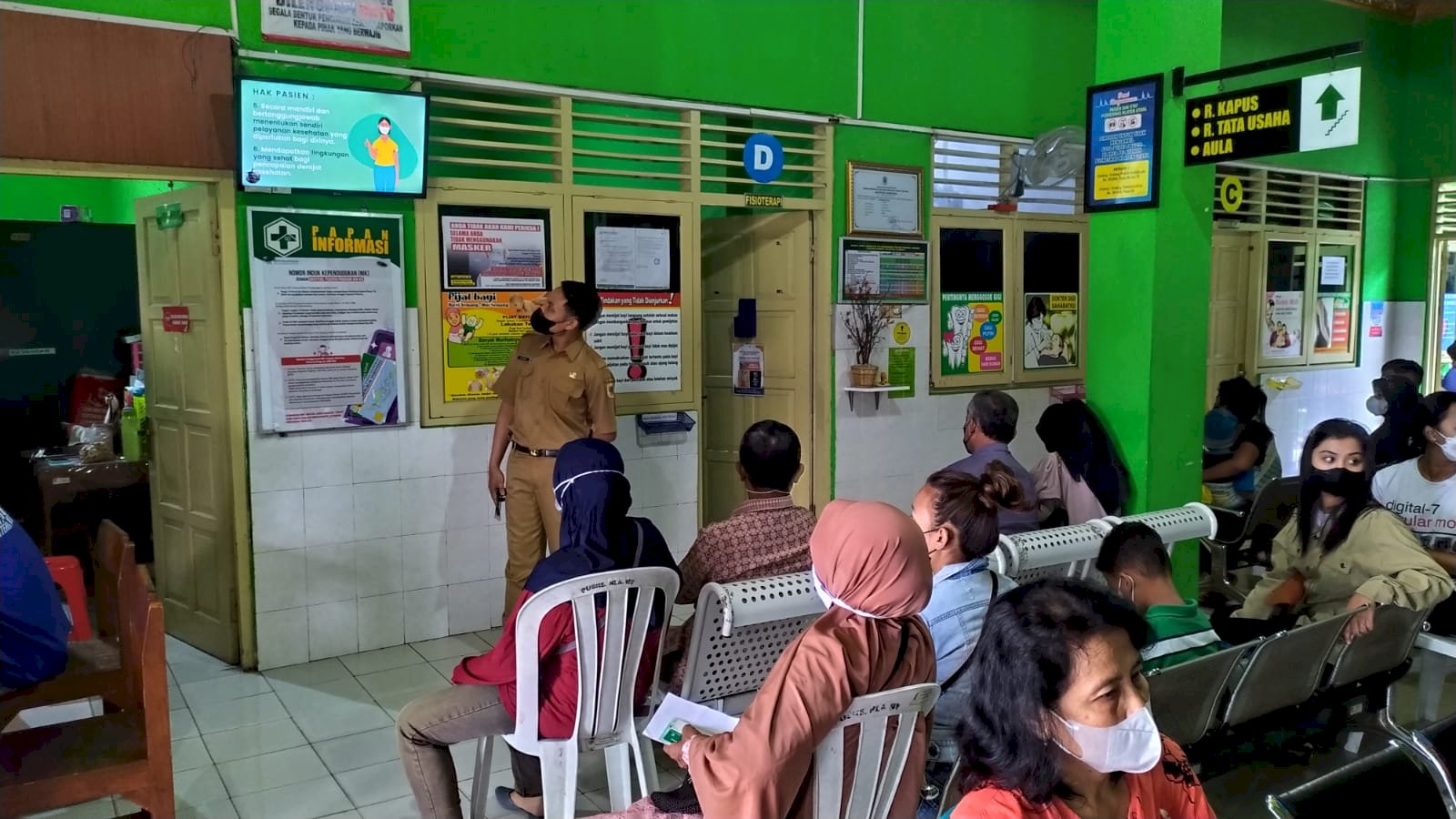 Sosialisasi Hak dan Kewajiban Pengguna Puskesmas Klaten Utara