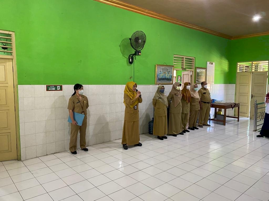 Kegiatan Apel Pagi Seluruh Karyawan Puskesmas Klaten Utara