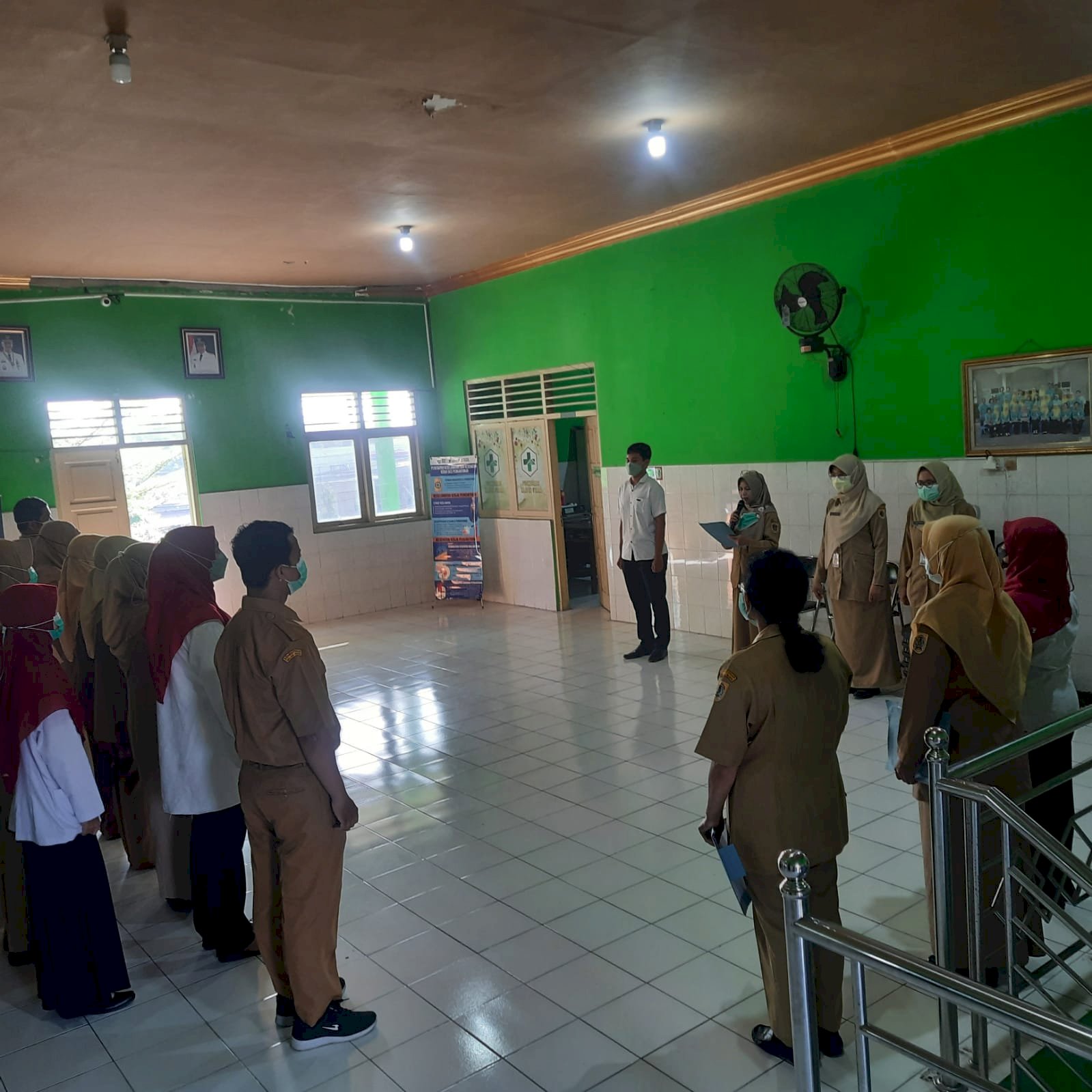 Apel Pagi Rutin Karyawan Puskesmas Klaten Utara