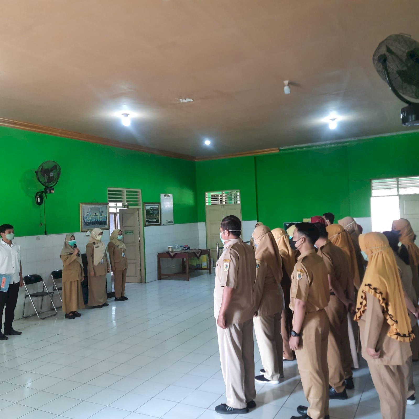 Apel Pagi Rutin Karyawan Puskesmas Klaten Utara