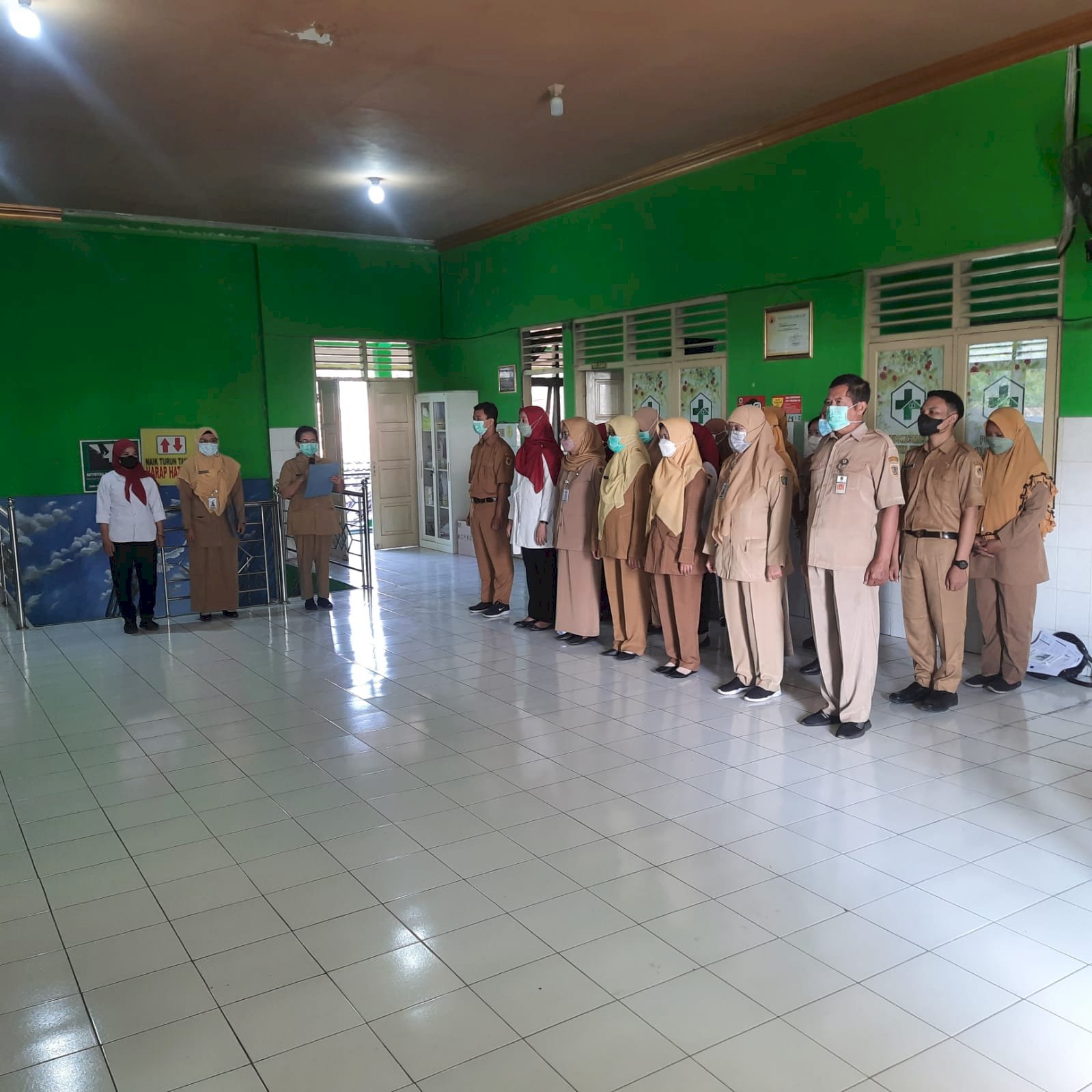 Apel Pagi Rutin Karyawan Puskesmas Klaten Utara