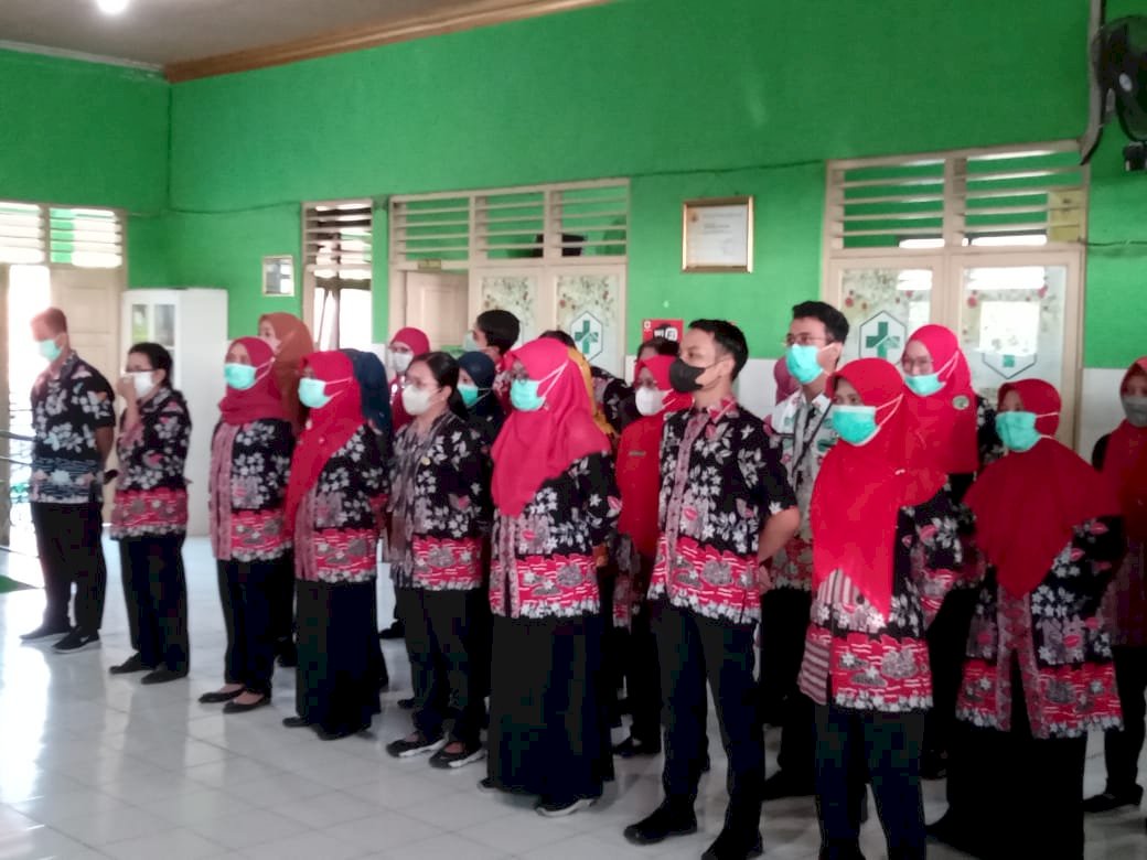 Apel Pagi Rutin Karyawan Puskesmas Klaten Utara