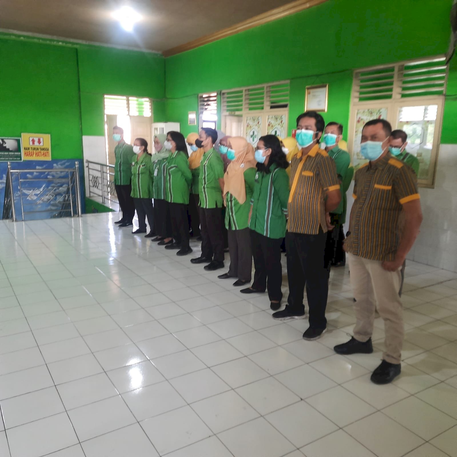 Apel Pagi Rutin Karyawan Puskesmas Klaten Utara