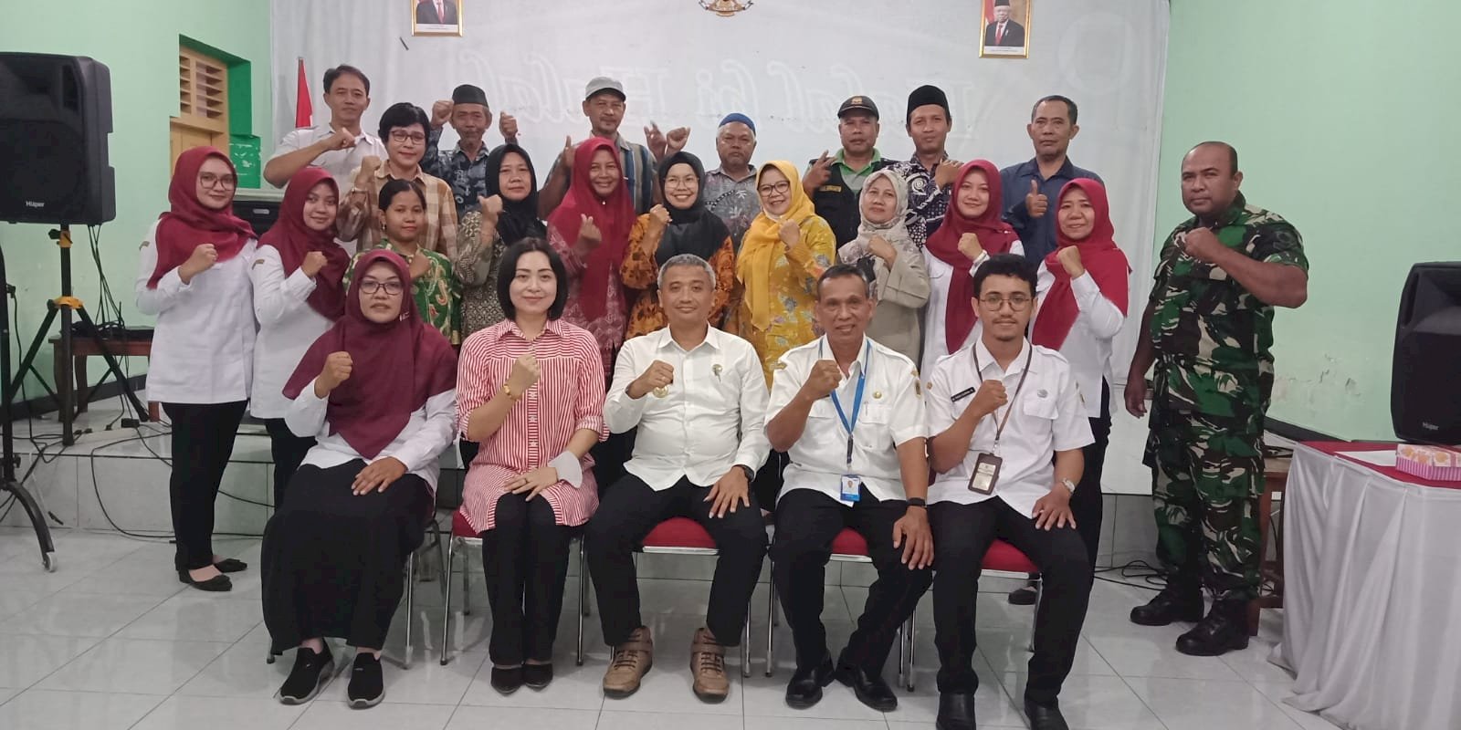 Pertemuan Forum Kesehatan Desa (FKD) di Desa Jonggrangan