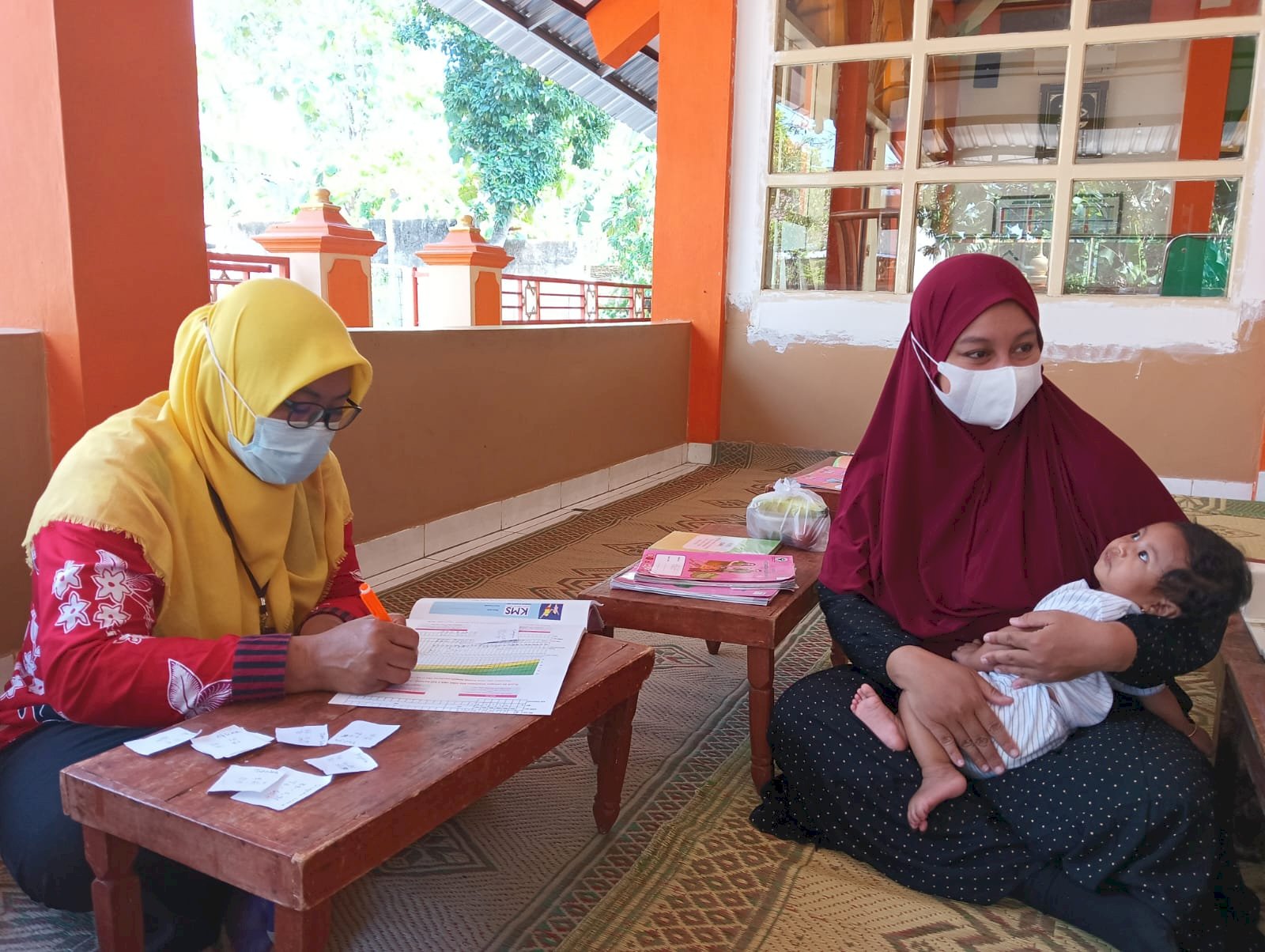 Kegiatan Posyandu Balita Desa Jonggrangan