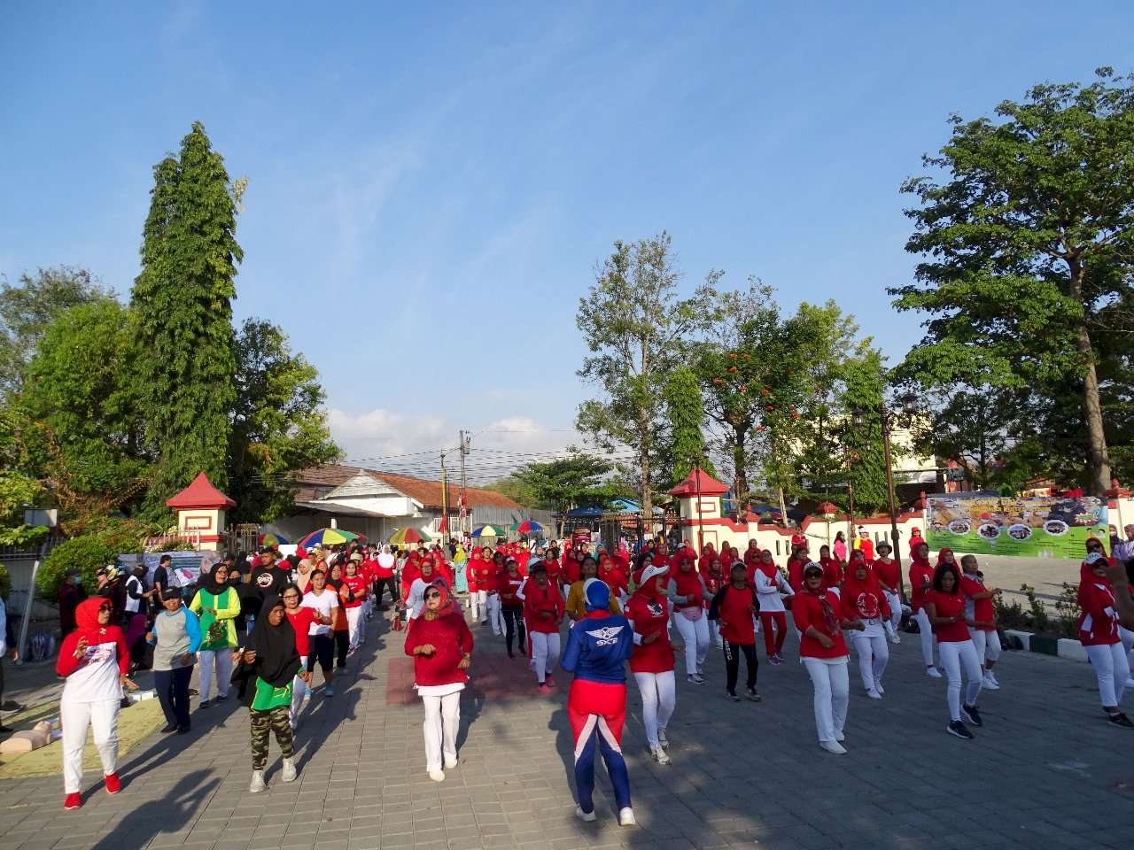 Puskesmas Klaten Utara Hadir Dalam Car Free Day Klaten