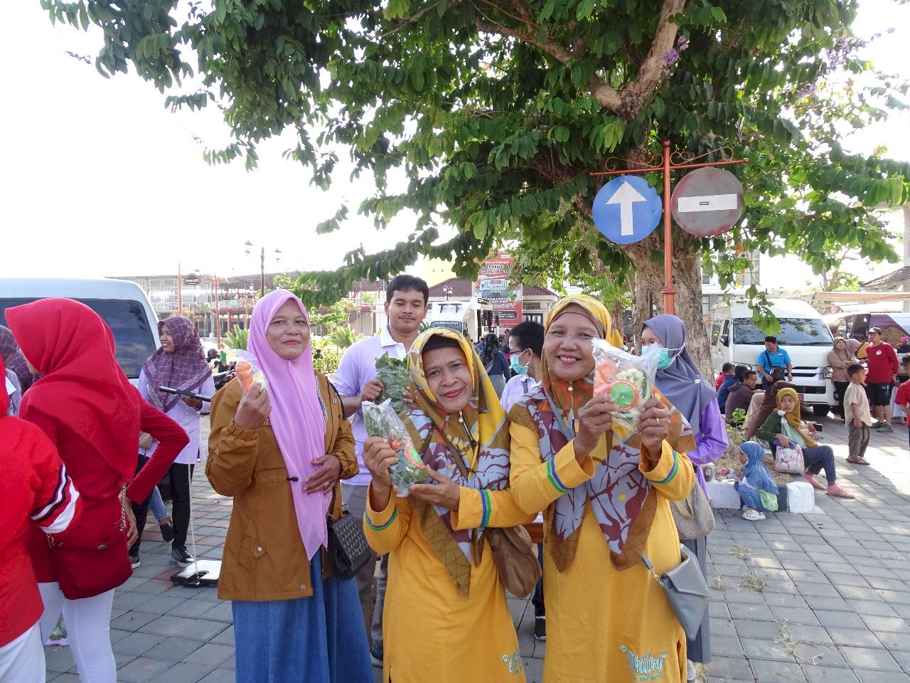 Puskesmas Klaten Utara Hadir Dalam Car Free Day Klaten