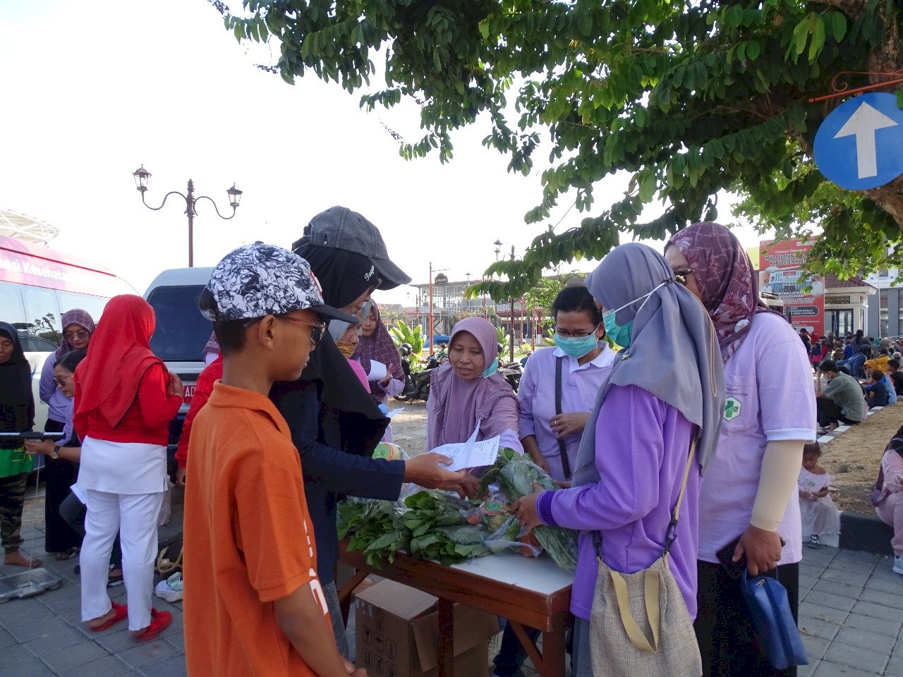 Puskesmas Klaten Utara Hadir Dalam Car Free Day Klaten