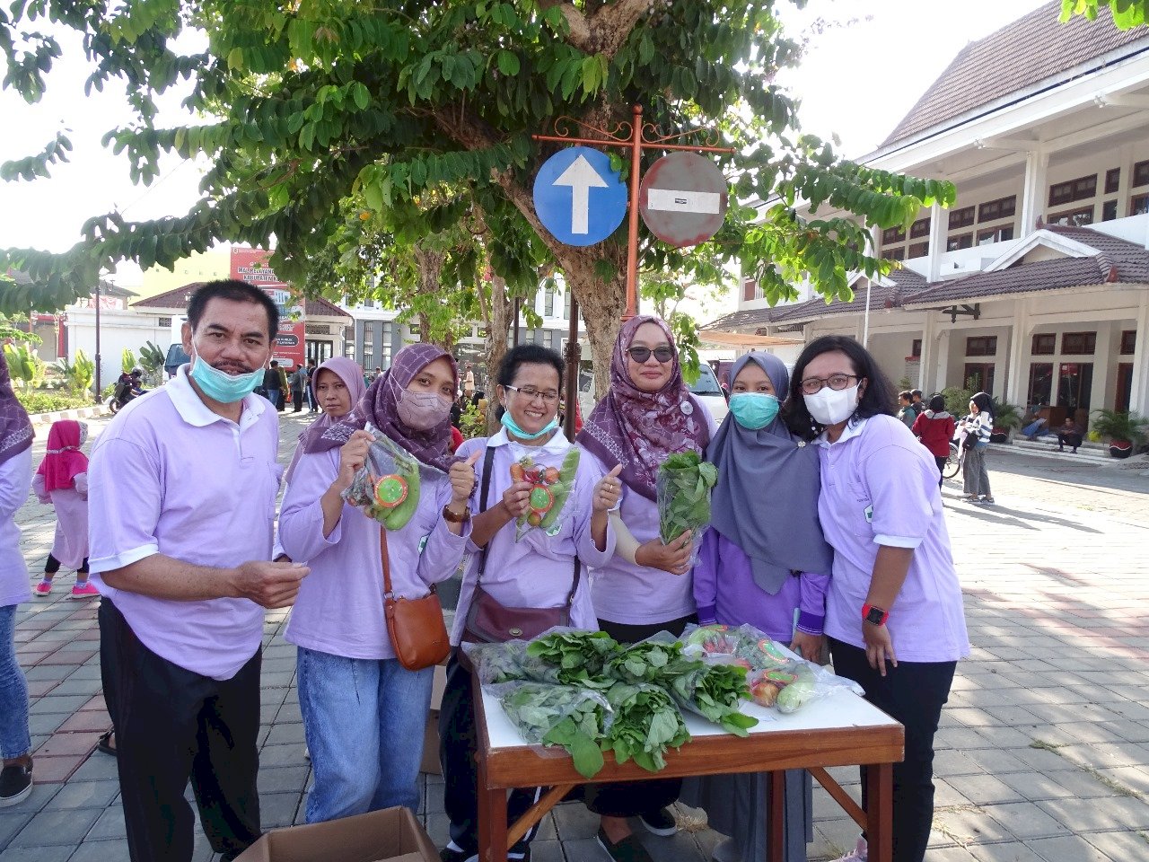 Puskesmas Klaten Utara Hadir Dalam Car Free Day Klaten