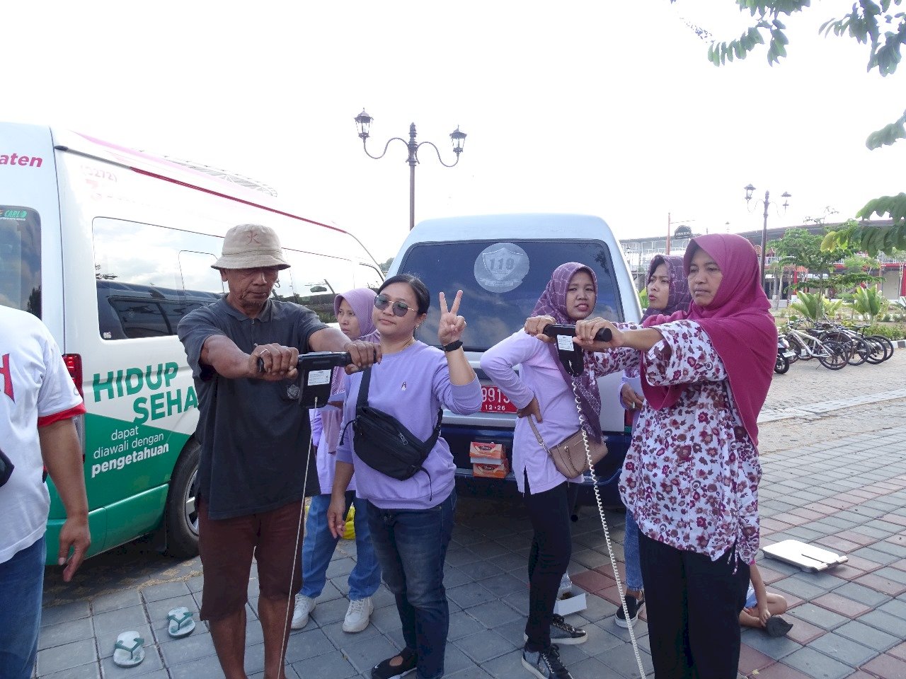 Puskesmas Klaten Utara Hadir Dalam Car Free Day Klaten