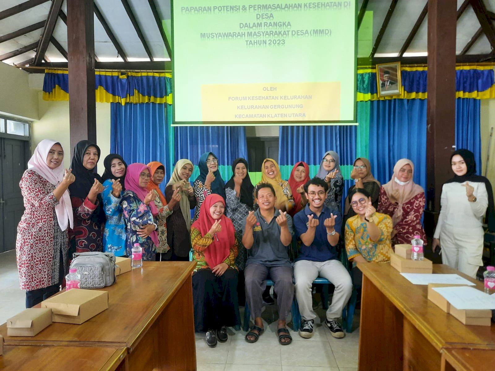 Musyawarah Masyarakat Desa di Kelurahan Gergunung