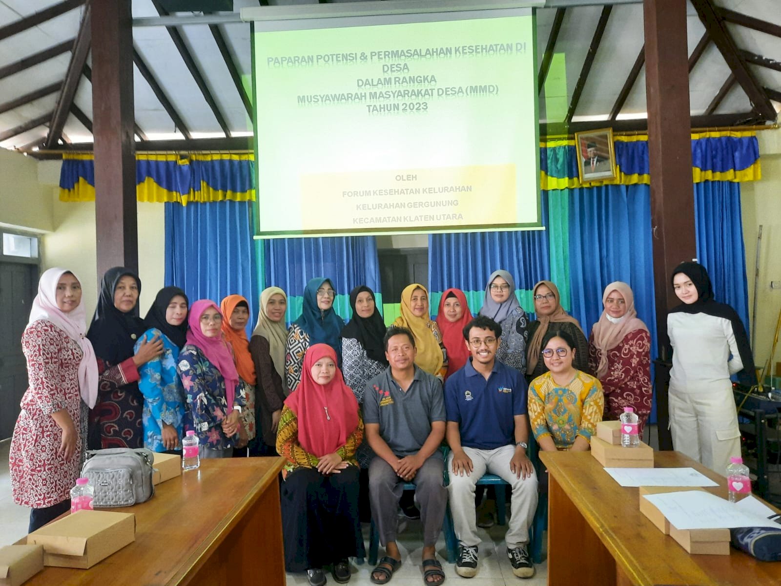 Musyawarah Masyarakat Desa di Kelurahan Gergunung