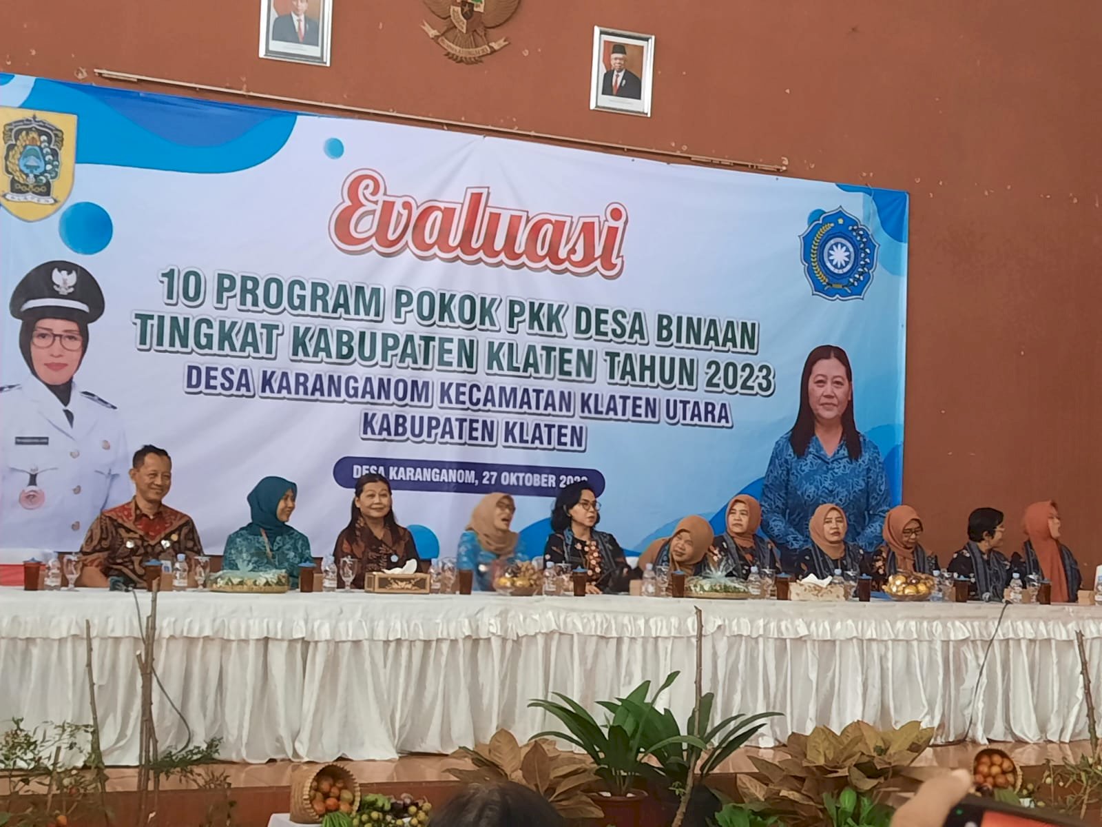 Kegiatan TP-PKK Pokja 4 di Desa Ketandan dan Karanganom bersama TP-PKK Kabupaten Klaten