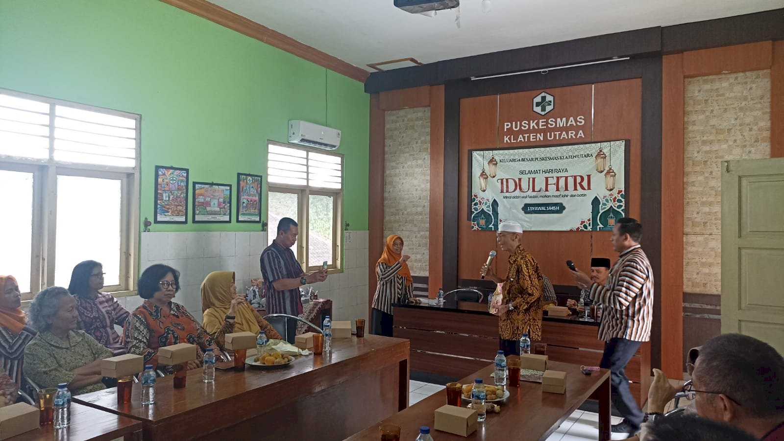 Penyelidikan Epidemiologi Kasus DBD di Desa Karanganom, Loka Karya Mini Bulanan dan Halal bi Halal Keluarga Besar Puskesmas Klaten Utara