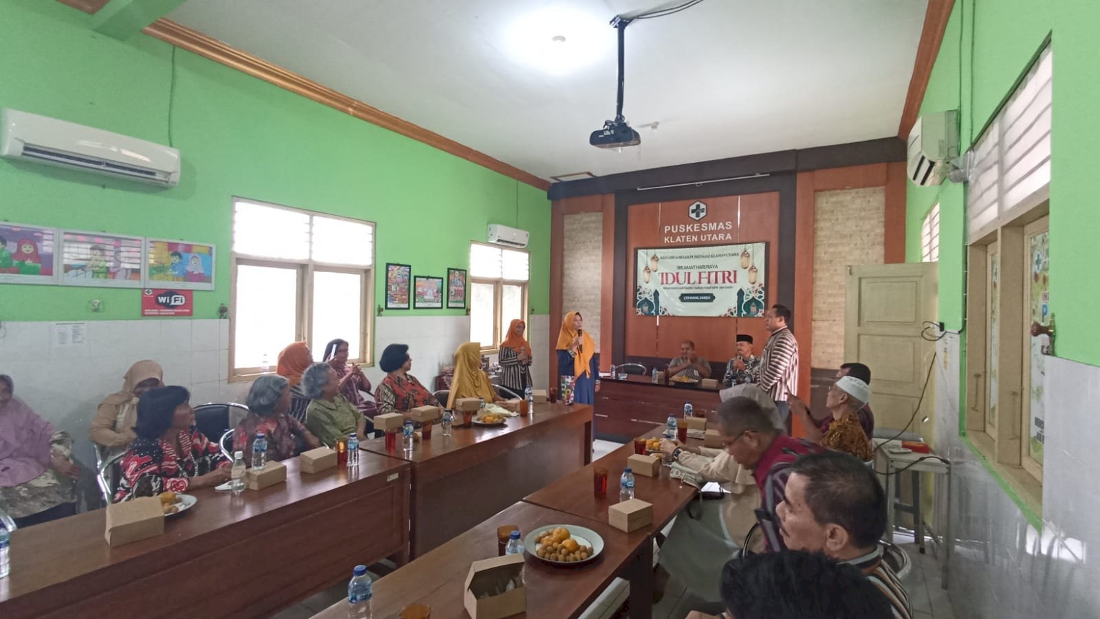 Penyelidikan Epidemiologi Kasus DBD di Desa Karanganom, Loka Karya Mini Bulanan dan Halal bi Halal Keluarga Besar Puskesmas Klaten Utara