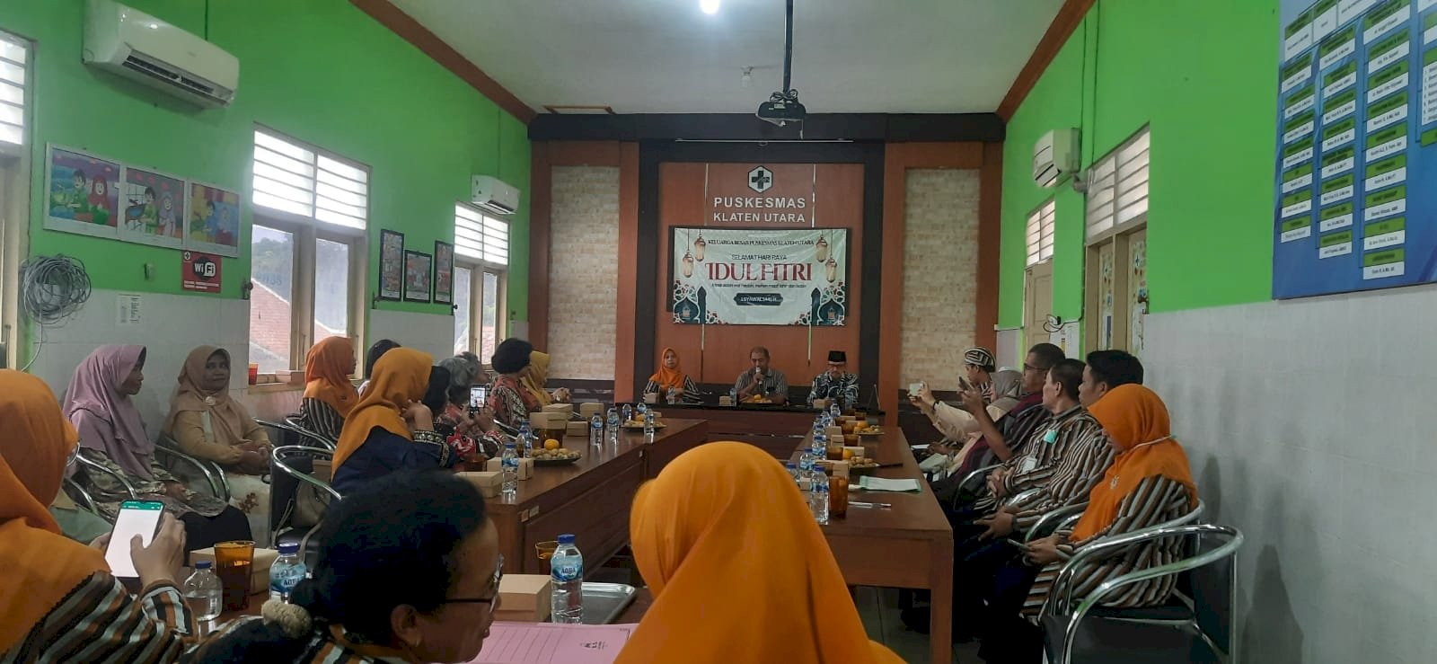 Penyelidikan Epidemiologi Kasus DBD di Desa Karanganom, Loka Karya Mini Bulanan dan Halal bi Halal Keluarga Besar Puskesmas Klaten Utara