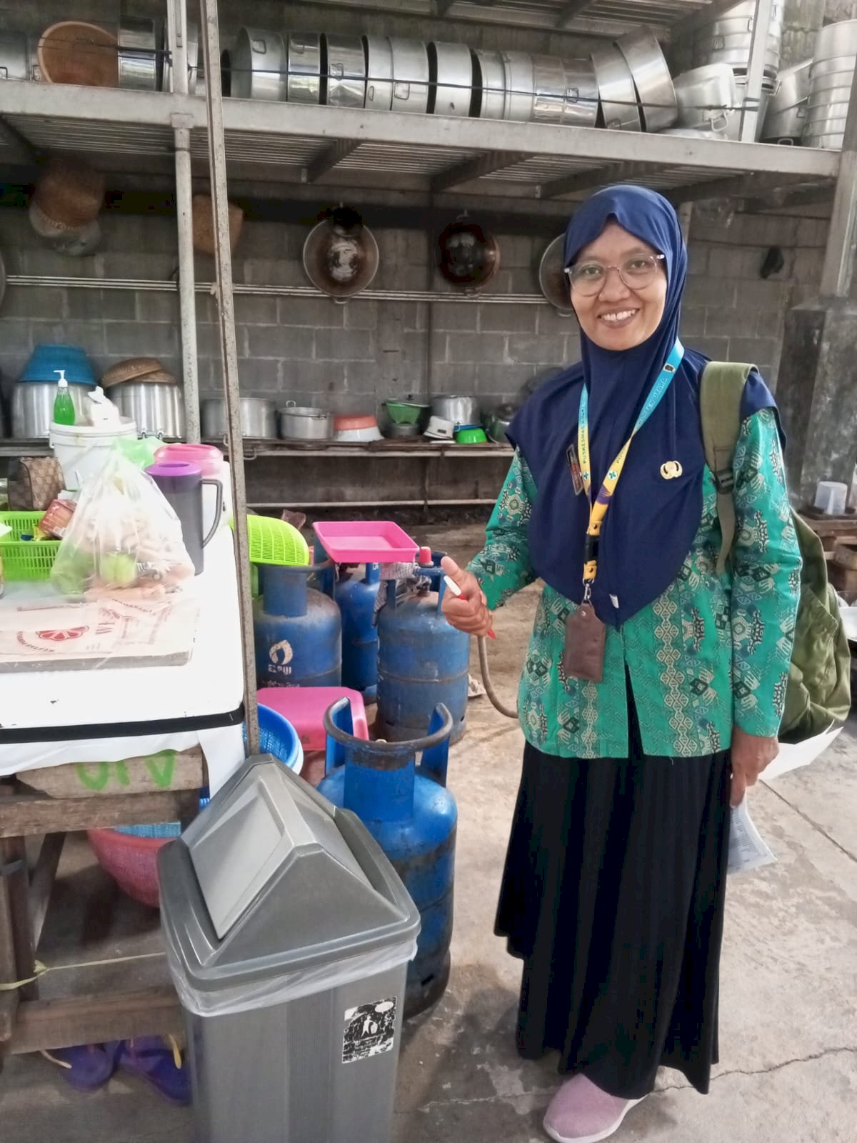 Inspeksi Kesehatan Lingkungan Catering ABC Desa Karanganom