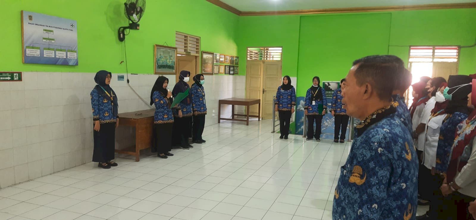 Apel Pagi Rutin Karyawan Puskesmas Klaten Utara