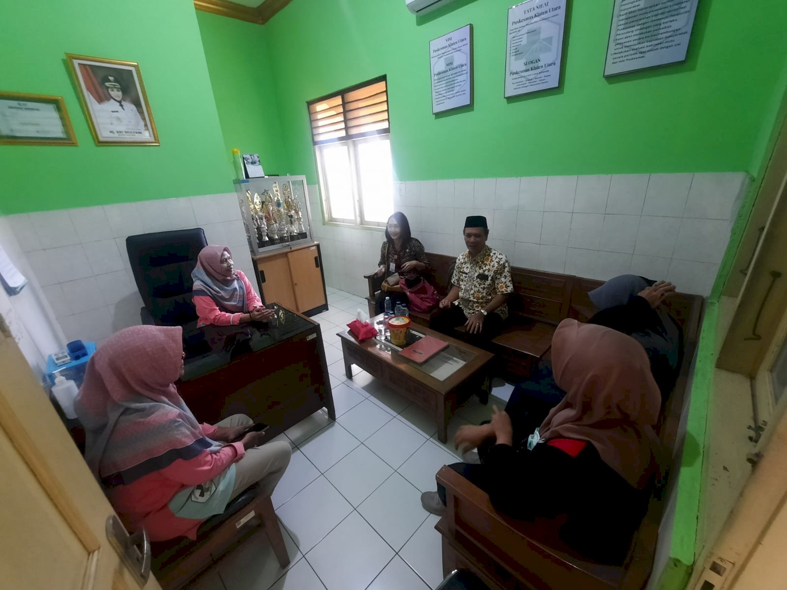 Monev Dinas Kesehatan Provinsi Jateng pada Program Kesehatan Olahraga dan TFU