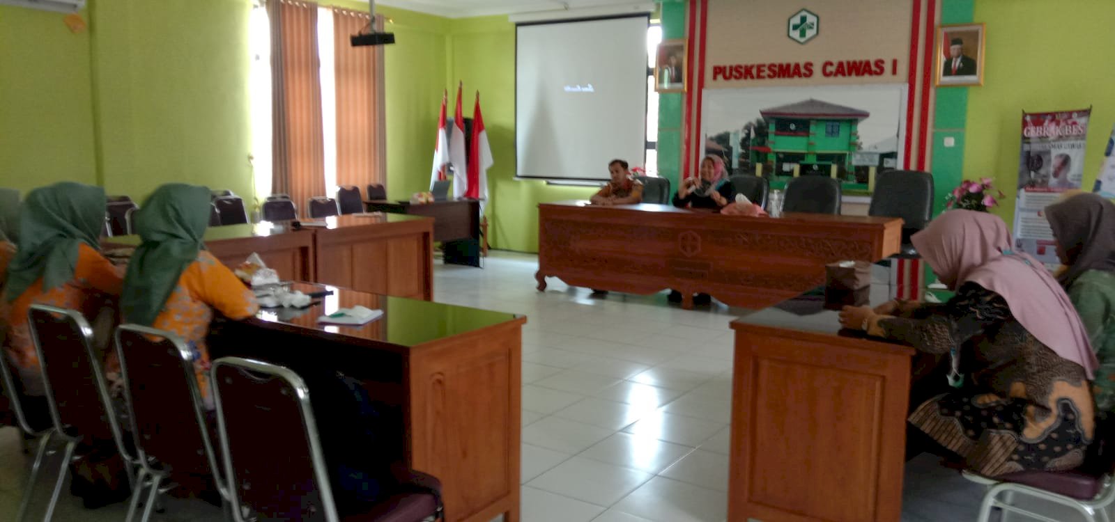 Study Banding Puskesmas Klaten Utara ke Puskesmas Cawas 1