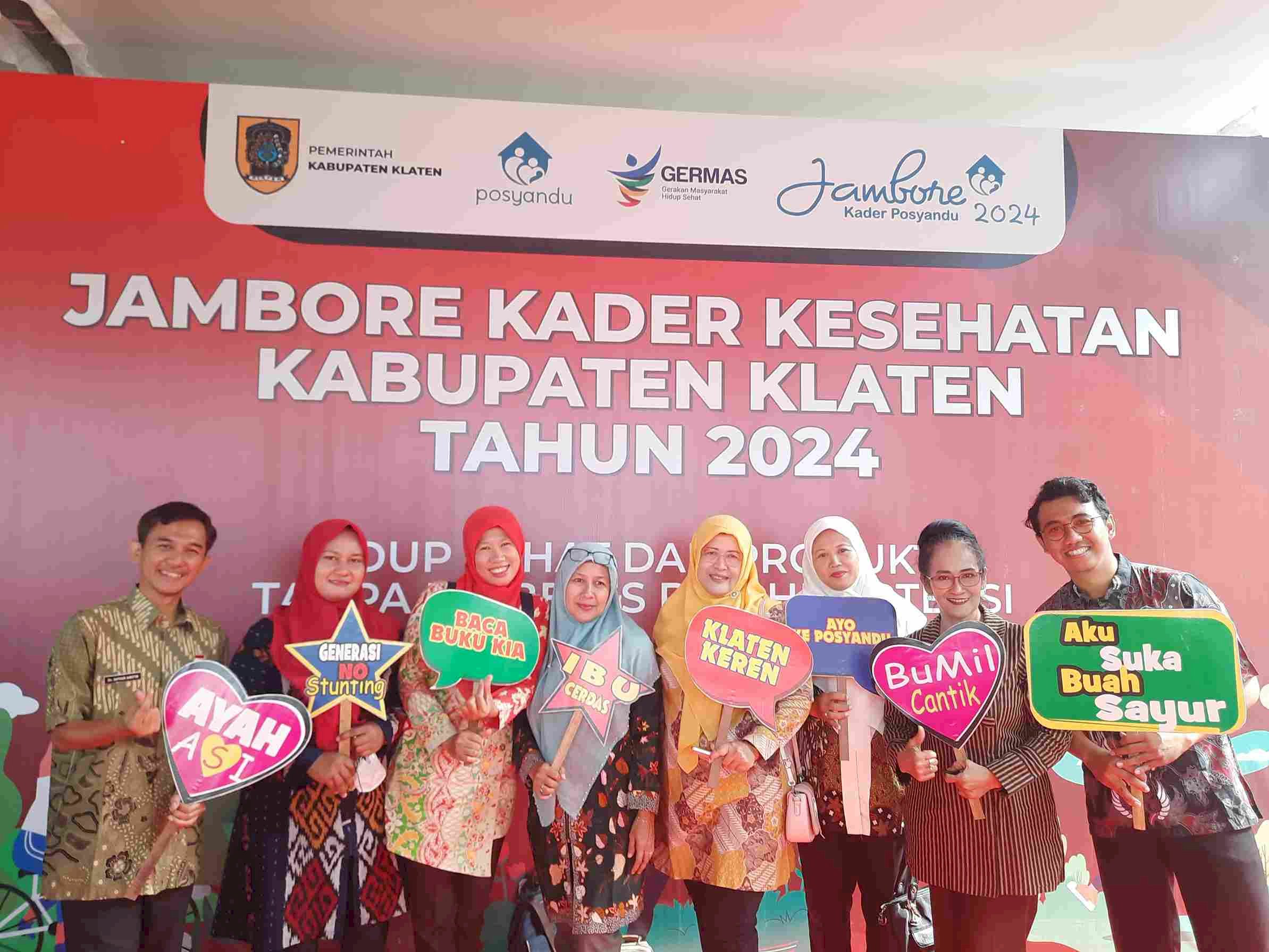 Jambore Kader Kesehatan Kabupaten Klaten Tahun 2024