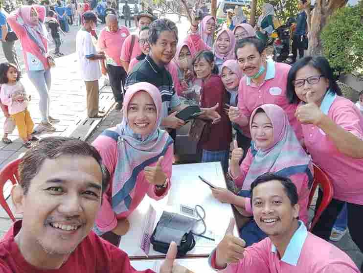 Car Free Day Bersama Puskesmas Klaten Utara